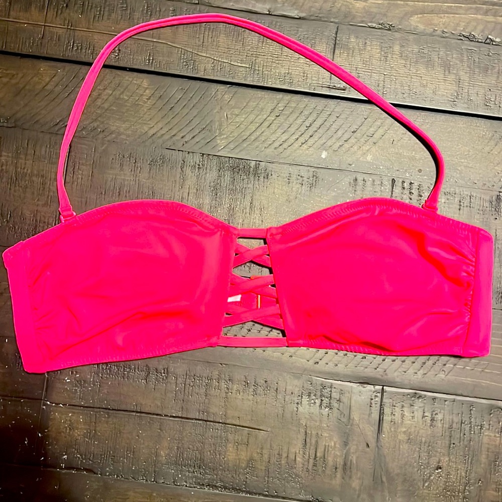 Victoria’s Secret Pink swim suit top Sz Lg